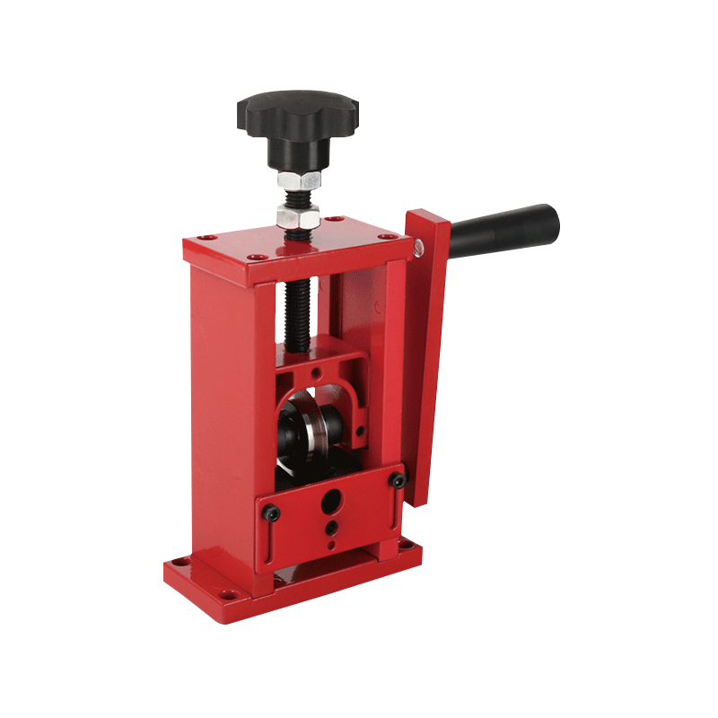 Workflow of hand wire stripping machine